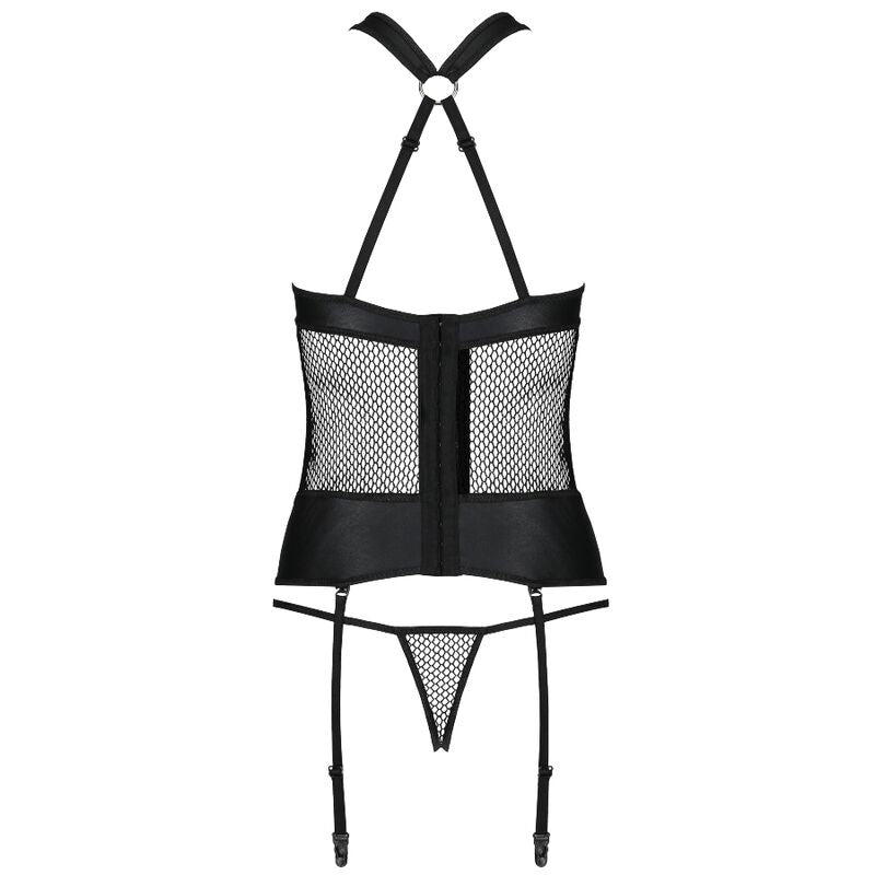 PASSION - AMANDA CORSET EN CUIR ÉCOLOGIQUE