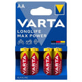 VARTA - MAX POWER PILE ALCALINE AA LR6 4 UNITÉ