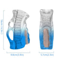 ARMONY - MASTURBATEUR DOIGT & VIBRATEUR BLEU GRADIENT