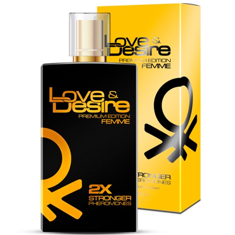 EURO1SEX - PHÉROMONES DE PARFUM LOVE&DESIRE GOLD POUR ELLE 100 ML