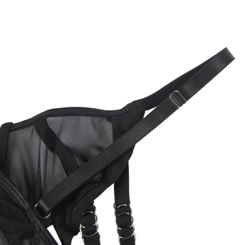 SUBBLIME - ENSEMBLE DEUX PIÈCES DE SOUTIEN-GORGE TRANSPARENT ET BANDES