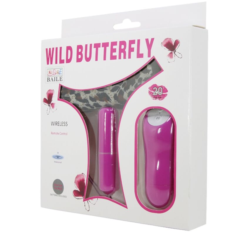 BAILE - STRING AVEC BALLE VIBRANTE ET CONTROL VIOLET