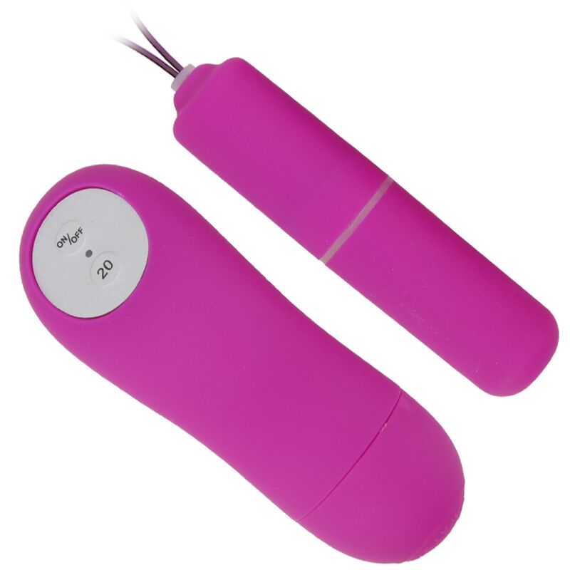 BAILE - STRING AVEC BALLE VIBRANTE ET CONTROL VIOLET