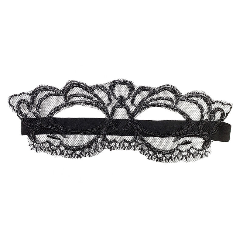 QUEEN LINGERIE - MASQUE FINE DENTELLE NOIRE