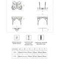 LIVCO CORSETTI FASHION - SOLEDAD LC 20217 SOUTIEN-GORGE + CULOTTE + JARRETIÈRE