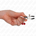 KINK - PINCE À METON DOUBLE CLOCHE ROUGE 6 CM