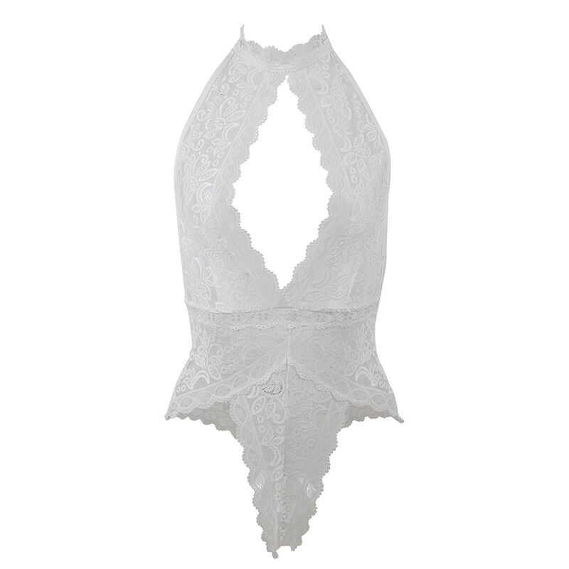 SUBBLIME - 953850 BODY DENTELLE BLANC