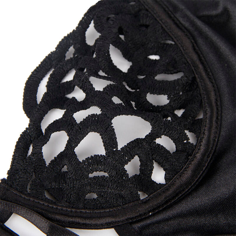 SUBBLIME - 954055 BODY SEXY EN DENTELLE NOIR