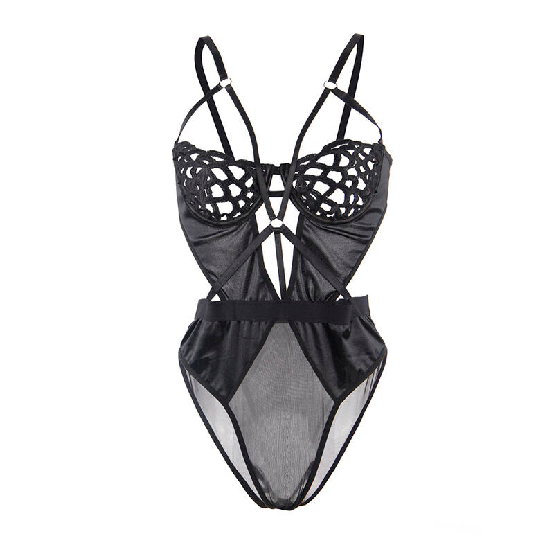 SUBBLIME - 954055 BODY SEXY EN DENTELLE NOIR