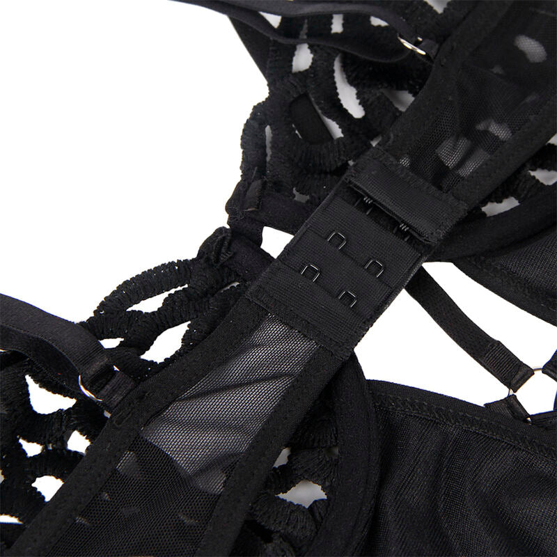 SUBBLIME - 954055 BODY SEXY EN DENTELLE NOIR