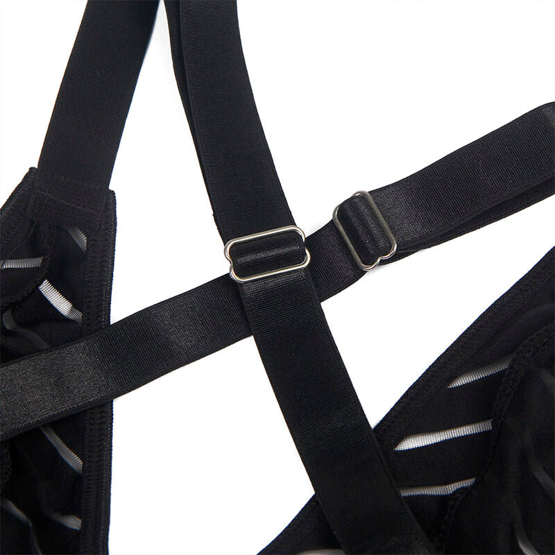 SUBBLIME - 954154 BODY AVEC PORTE-JARRETELLES NOIR