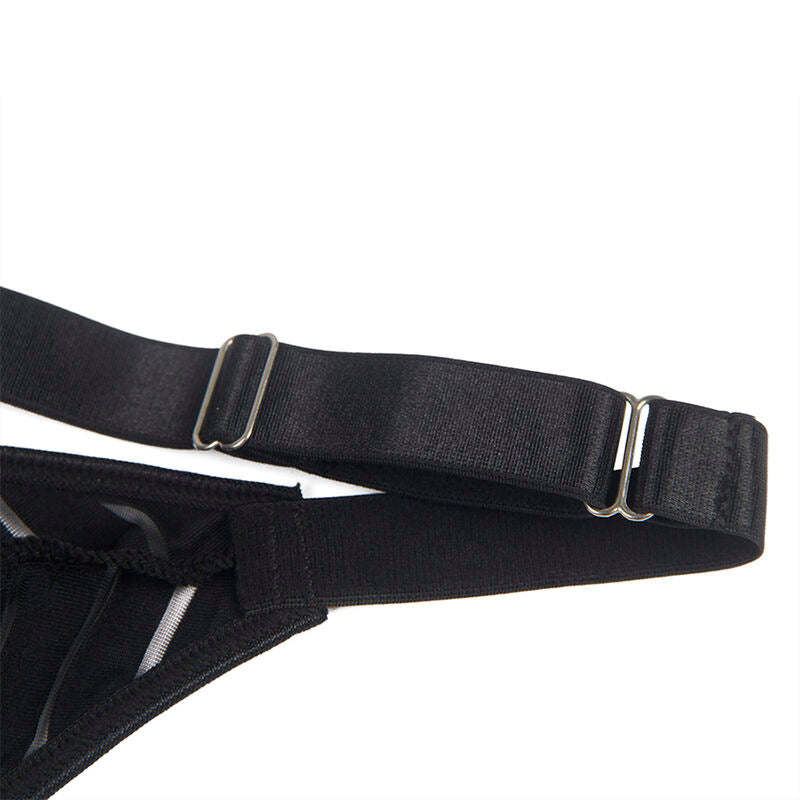 SUBBLIME - 954154 BODY AVEC PORTE-JARRETELLES NOIR