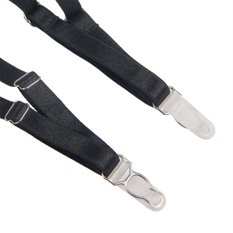 SUBBLIME - 954154 BODY AVEC PORTE-JARRETELLES NOIR