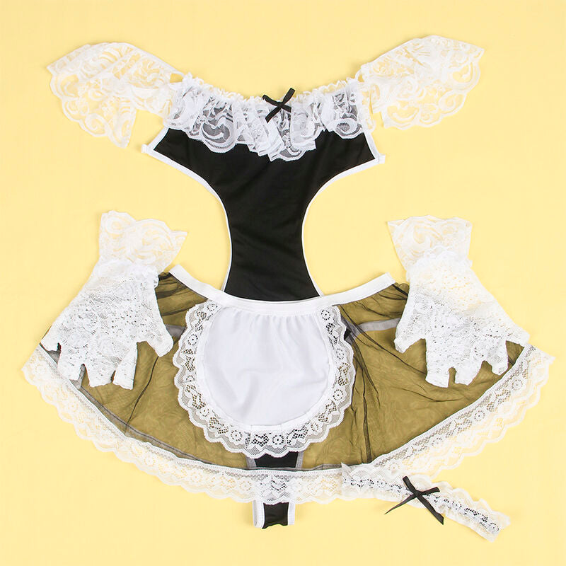 SUBBLIME - 954314 COSTUME DE FEMME SEXY NOIR/BLANC