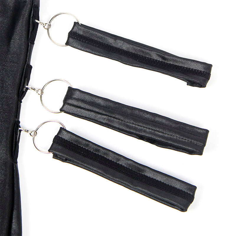 SUBBLIME - 954413 BODY BONDAGE EN CUIR NOIR