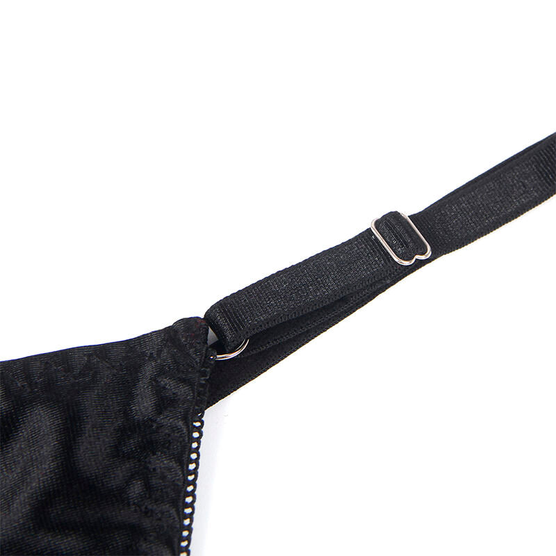 SUBBLIME - 955205 ENSEMBLE SOUTIEN-GORGE AVEC NŒUD NOIR RÉGLABLE