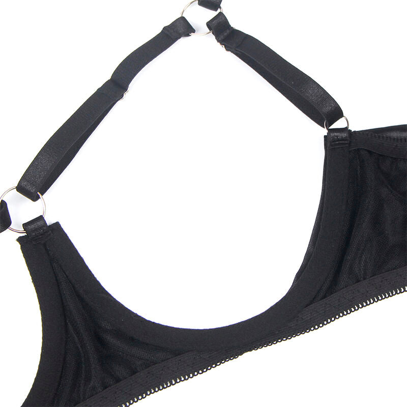 SUBBLIME - 955205 ENSEMBLE SOUTIEN-GORGE AVEC NŒUD NOIR RÉGLABLE