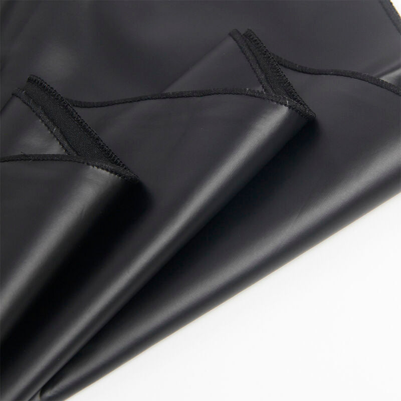 SUBBLIME - 955380 ROBE À BRETELLES EN CUIR NOIR
