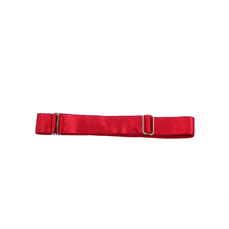SUBBLIME - 955397 ROBE À BRETELLES EN CUIR BORDEAUX