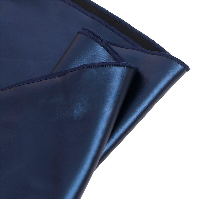 SUBBLIME - 955410 ROBE À BRETELLES EN CUIR BLEU