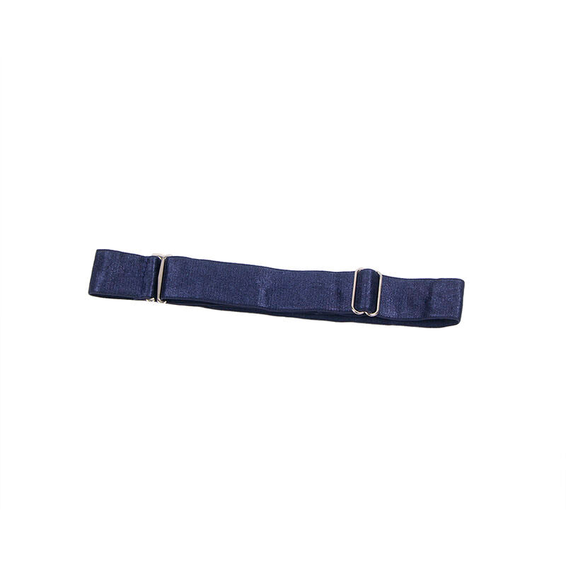 SUBBLIME - 955410 ROBE À BRETELLES EN CUIR BLEU