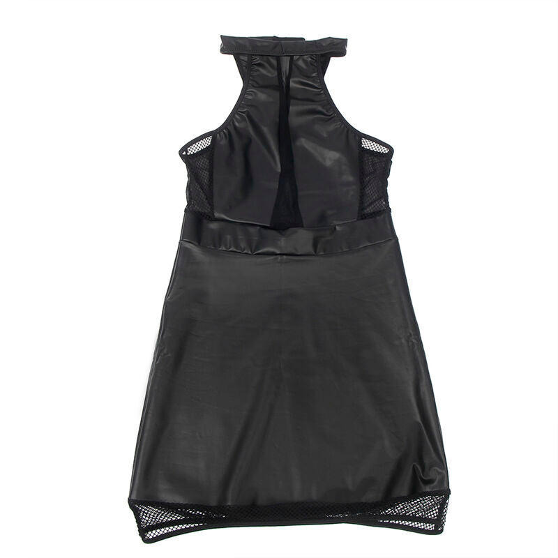 SUBBLIME - 955472 ROBE DOS NU AVEC TRANSPARENCES NOIRE