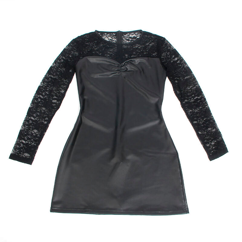 SUBBLIME - 955595 ROBE À MANCHES LONGUES AVEC DENTELLE NOIRE