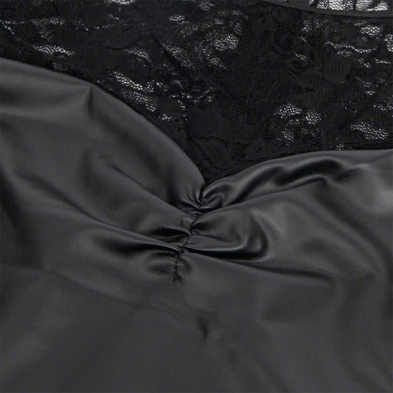 SUBBLIME - 955601 ROBE À MANCHES LONGUES AVEC DENTELLE NOIRE
