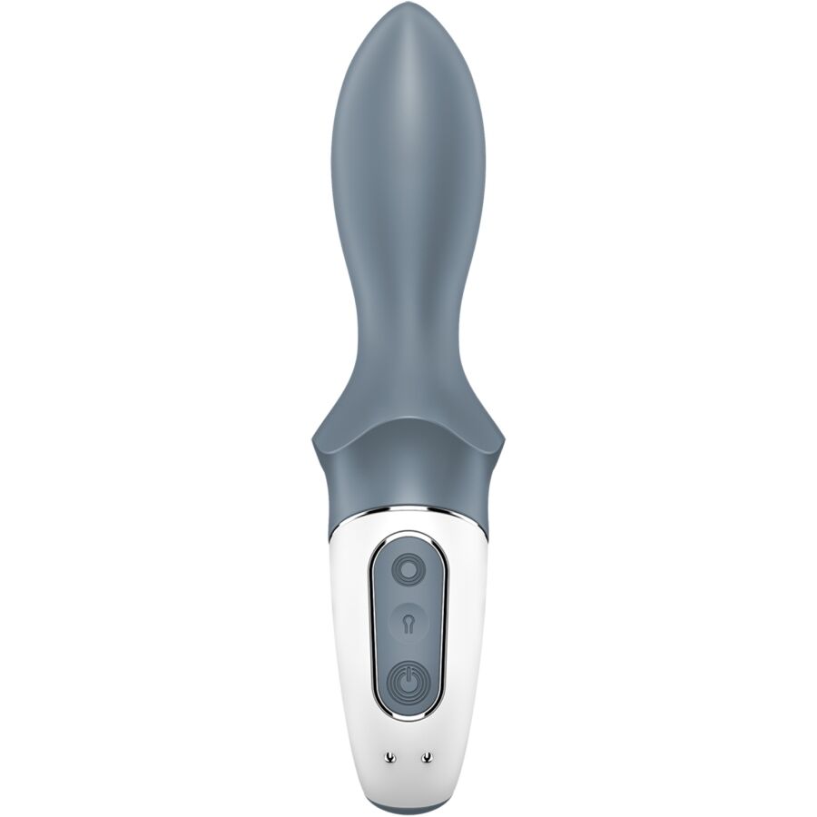 SATISFYER - AIR PUMP BOOTY 1 VIBRATEUR GONFLABLE ANAL GRIS