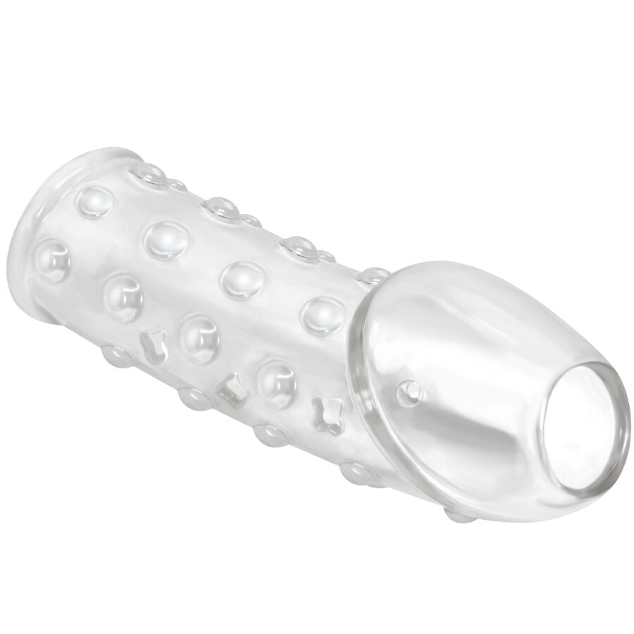 PRETTY LOVE - MANCHON DE PÉNIS SERRÉ ET VOLUMISANT TRANSPARENT
