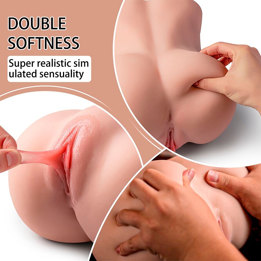 XISE - LYDIA MASTURBATEUR VAGINAL FÉMININ AVEC MOUVEMENT DE POUSSÉE 25 CM