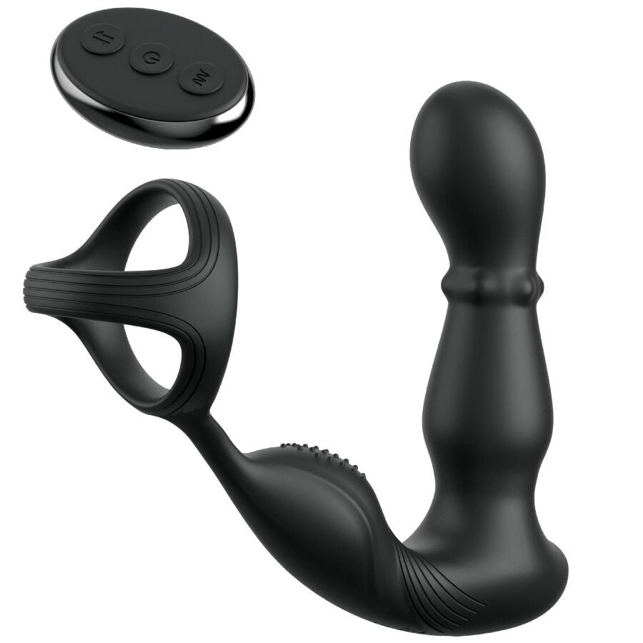 ANAL FANTASY ELITE COLLECTION - ANNEAU ANAL VIBRANT ET MASSEUR AVEC TÉLÉCOMMANDE