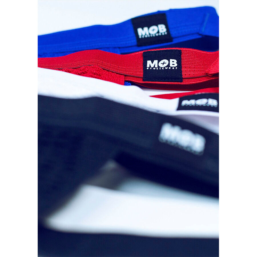 MOB - MAILLOT DE BAIN FÉTICHE BLANC JOCKSTRAP