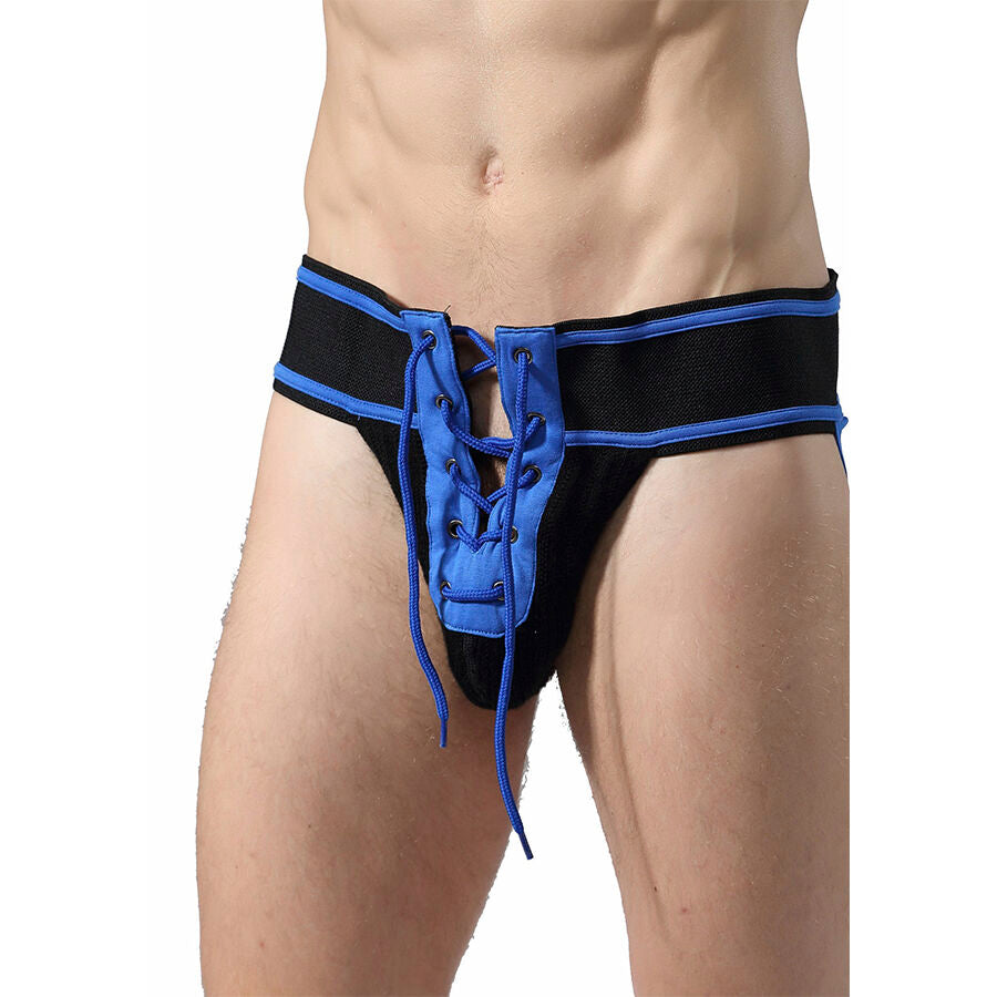 MOB - JOCKSTRAP FETISH FOOTBALL BLEU