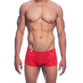 MOB - BOXER EN DENTELLE ROUGE