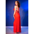 CHILIROSE - CR 4857 ENSEMBLE HAUT ET PANTALON ROUGE