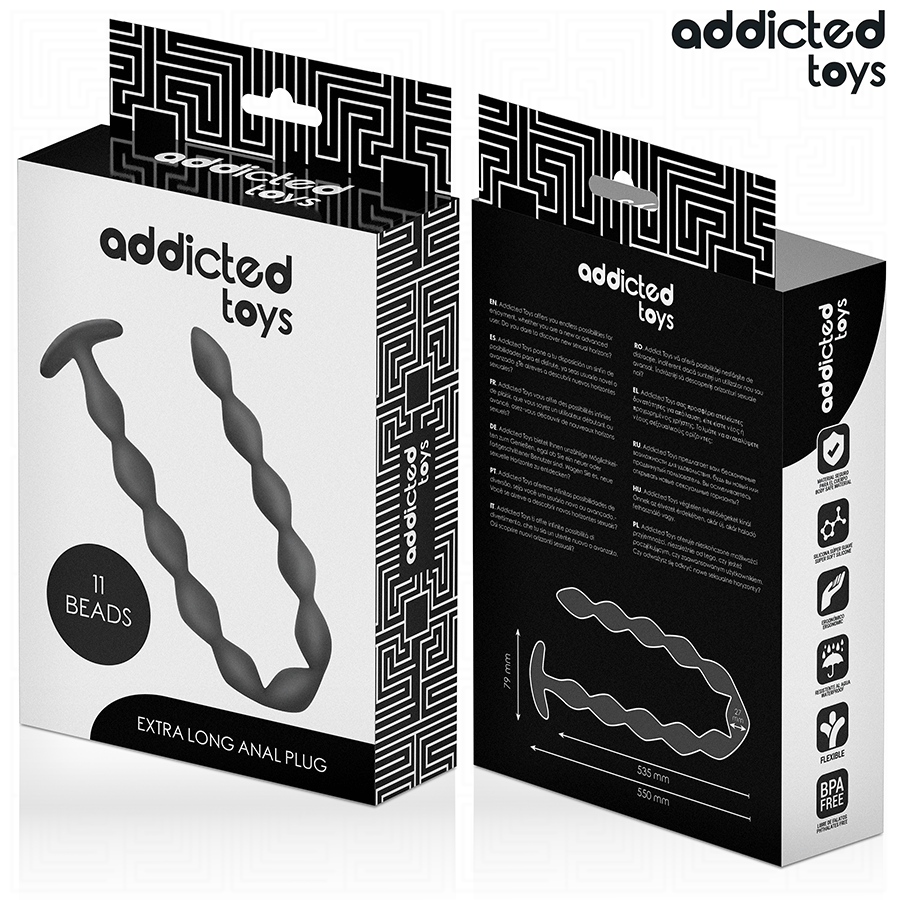 ADDICTED TOYS - PLUG ANAL EXTRA LONG
