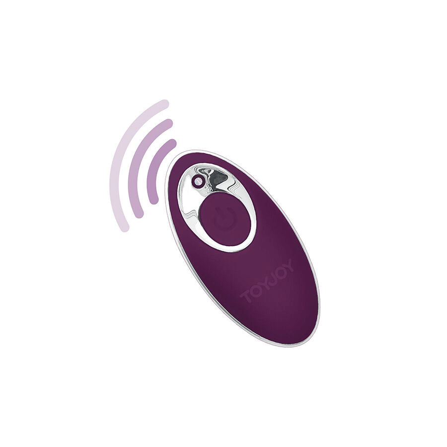 TOYJOY - HAPPINESS KNOCK KNOCK EGGSTAVAGANT VIBRATEUR TÉLÉCOMMANDE VIOLET