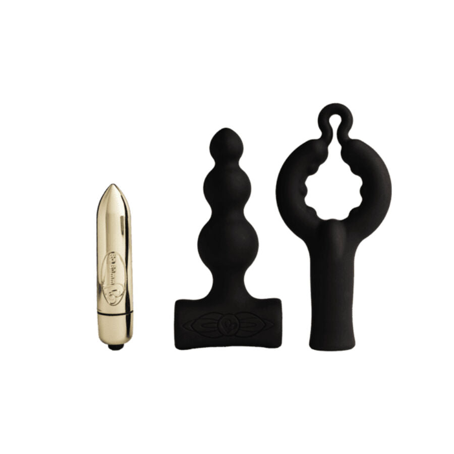 ROCKS-OFF - PETITE SENSATIONS BUBBLES ANAL PLUG VIBRATEUR NOIR