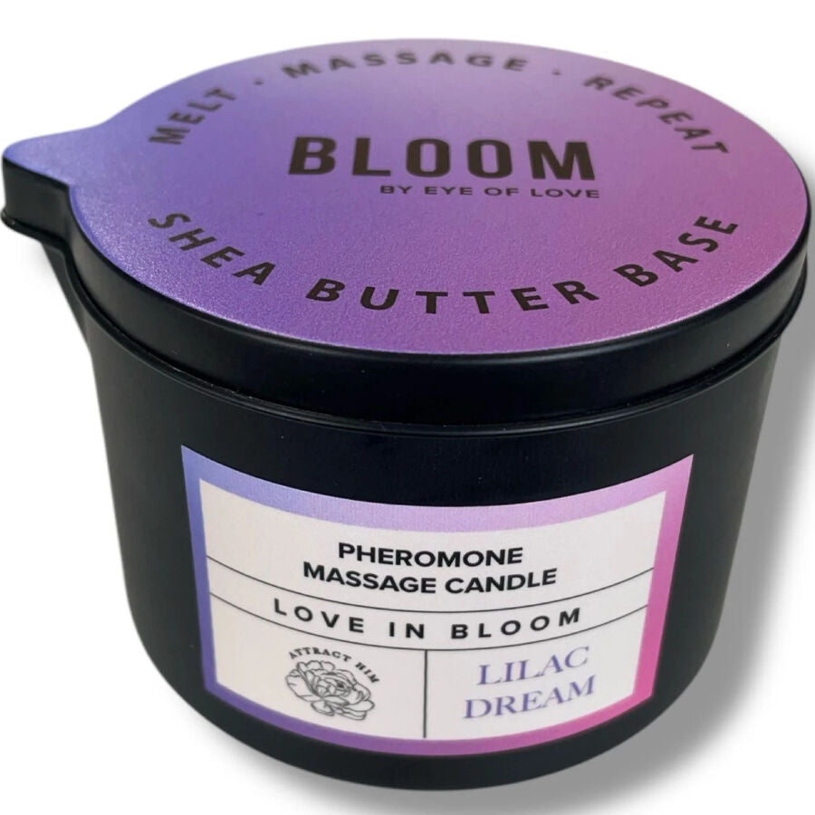 EYE OF LOVE - BLOOM BOUGIE DE MASSAGE INDICA LILAC DREAM 150 ML
