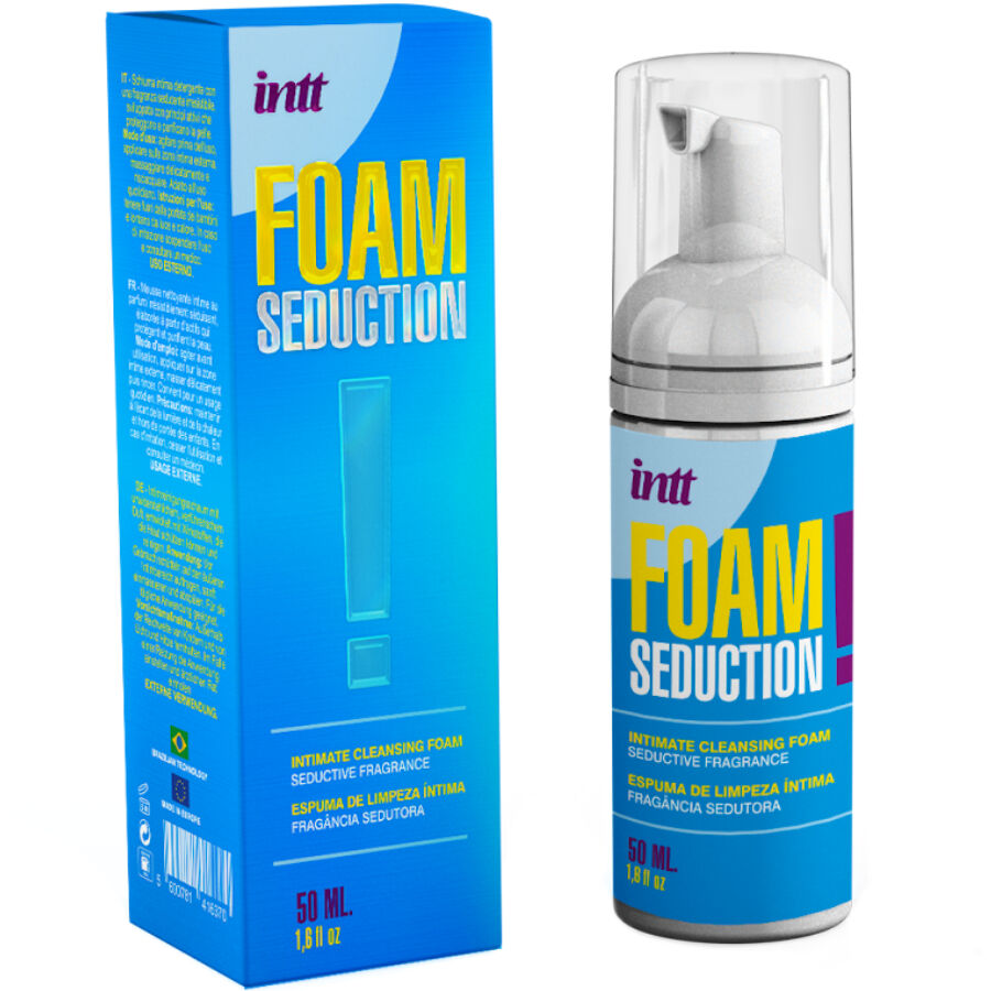 INTT RELEASES - FOAM SEDUCTION MOUSSE NETTOYANTE INTIME 50 ML