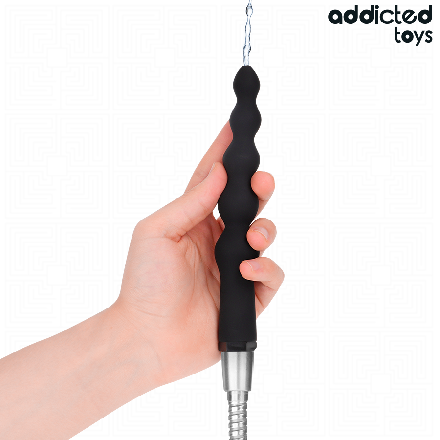 ADDICTED TOYS - NETTOYEUR ANAL AVEC ADAPTATEUR UNIVERSEL MODÈLE 5