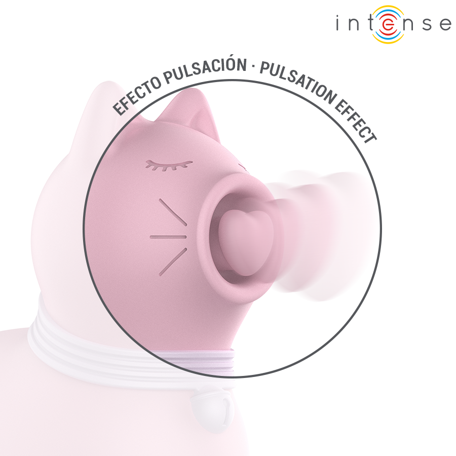 INTENSE - STIMULATEUR DE LANGUE EFFET PULSATION MARIE PINK