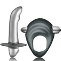 CLIMAXIMUM - KIT ENTICE ANNEAU PÉNITENTIAIRE + VIBRATEUR PROSTATIQUE DÉBUTANTS