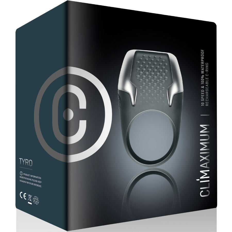 CLIMAXIMUM - TYRO ANNEAU PÉNITENTIAIRE VIBRANT AVEC LUMIÈRES LED