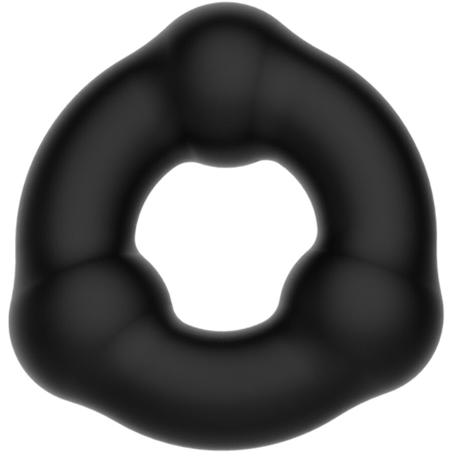 CRAZY BULL - BAGUE EN SILICONE ULTRA DOUX AVEC NODULES