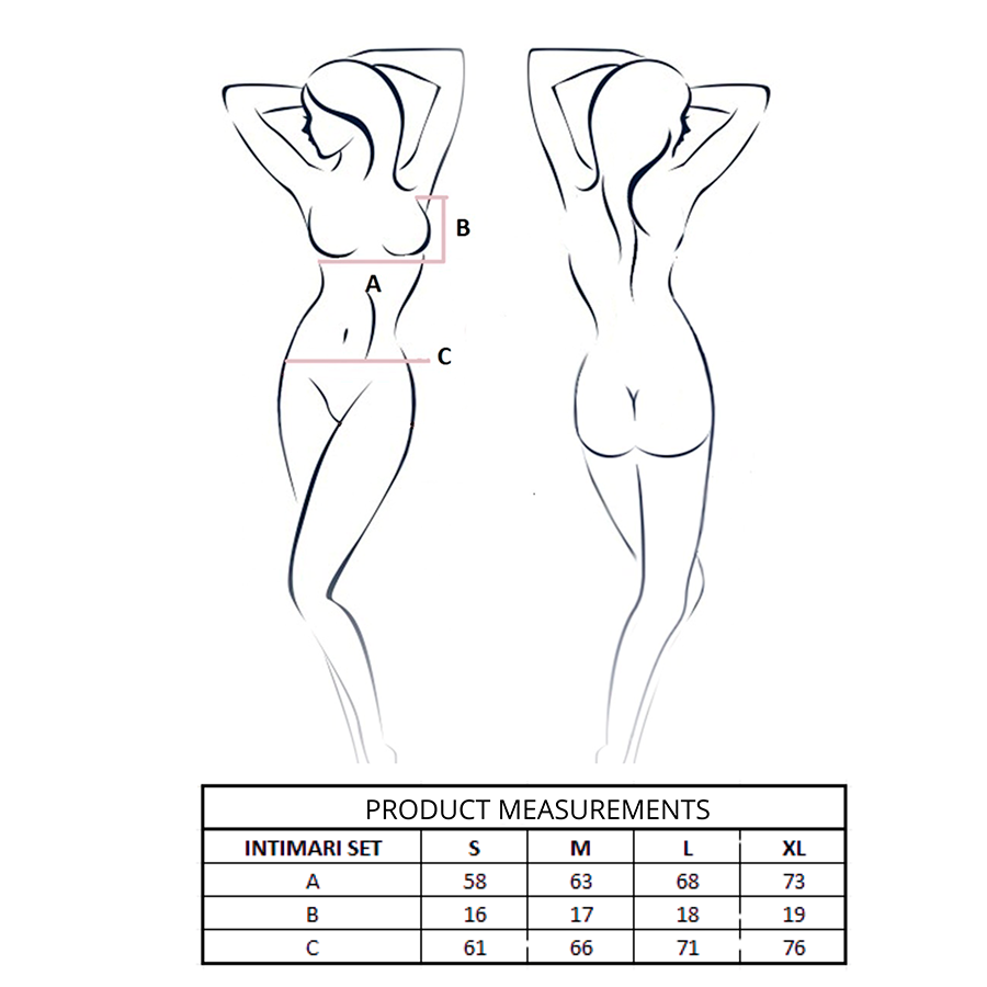 PASSION - ENSEMBLE SOUTIEN-GORGE + CULOTTE INTIMARI NOIR