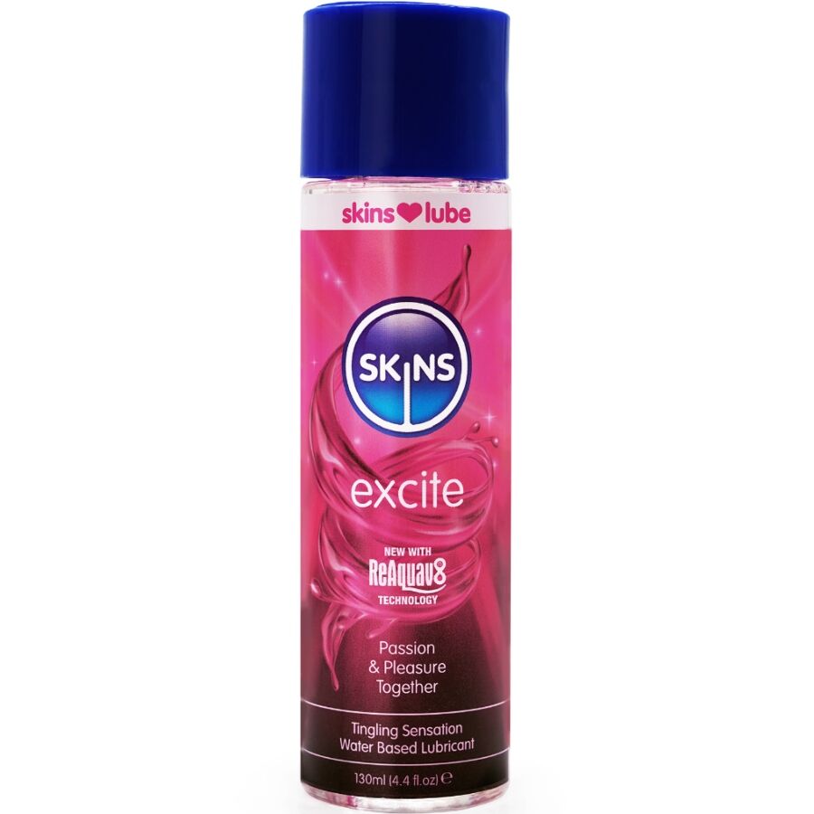 SKINS - EXCITE LUBRIFIANT À BASE D'EAU 130 ML
