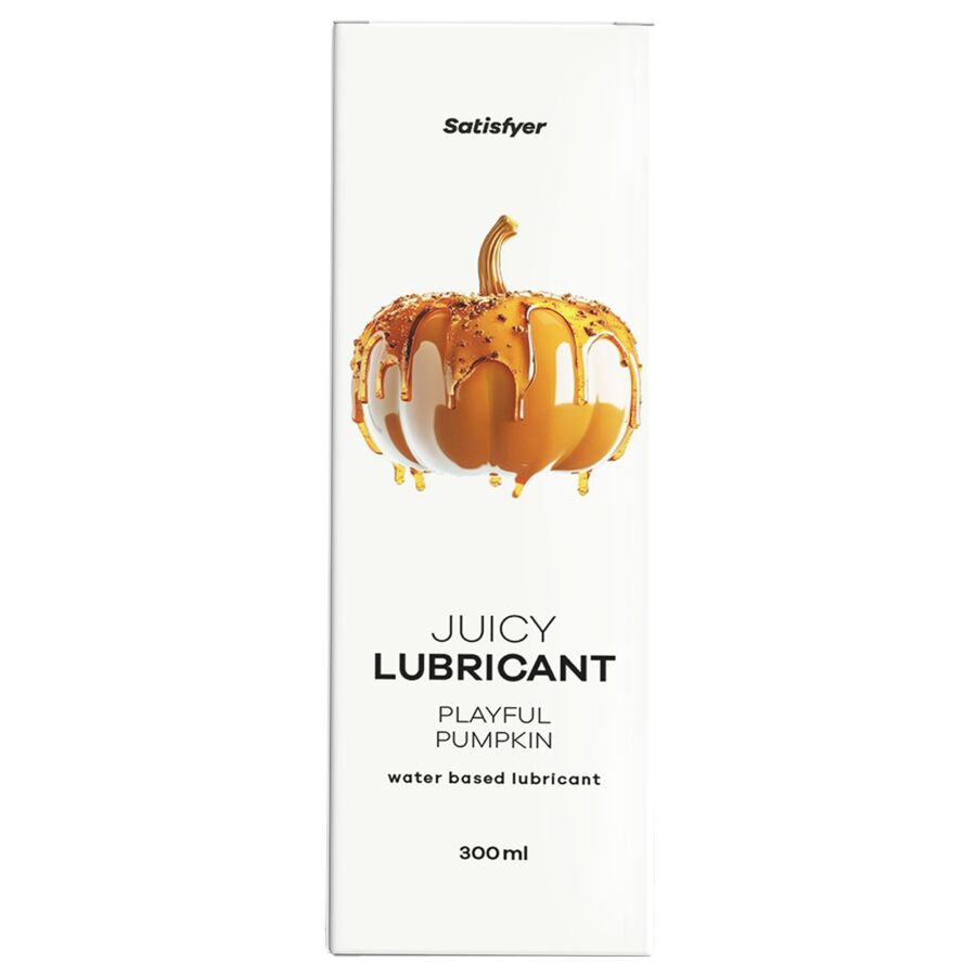 SATISFYER - LUBRIFIANT À BASE D'EAU JUICY PARFAIT CITROUILLE JOYEUSE 300 ML