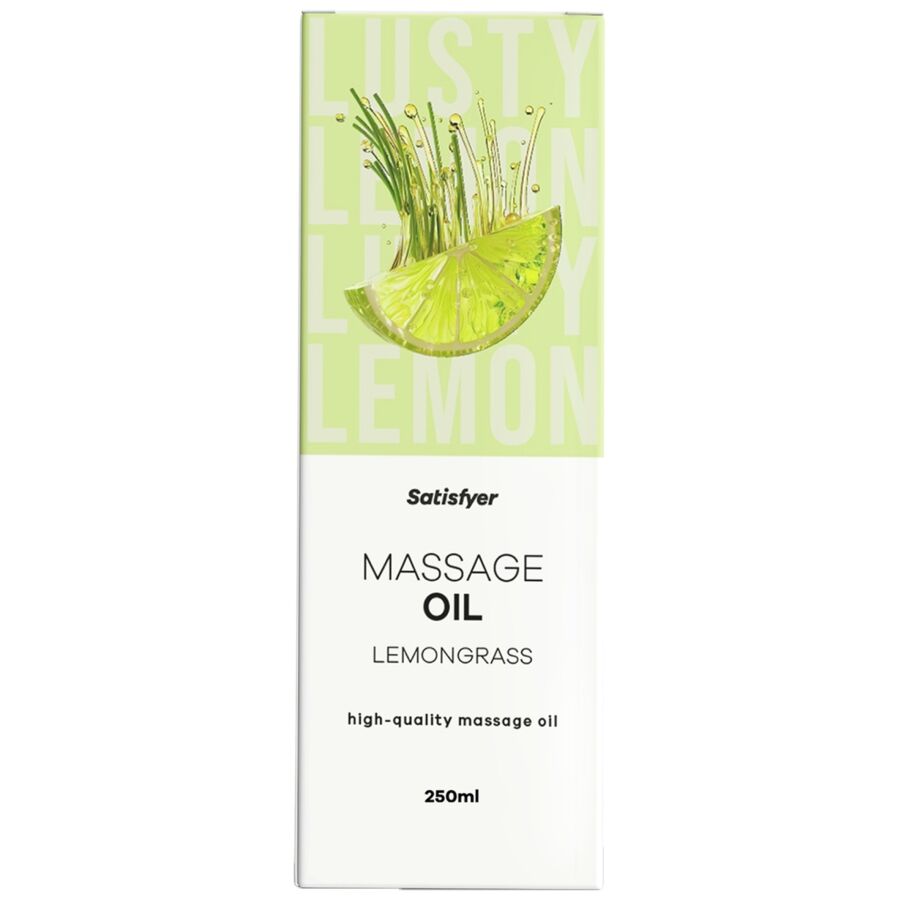 SATISFYER - HUILE DE MASSAGE DE HAUTE QUALITÉ À LA CITRONNELLE 250 ML